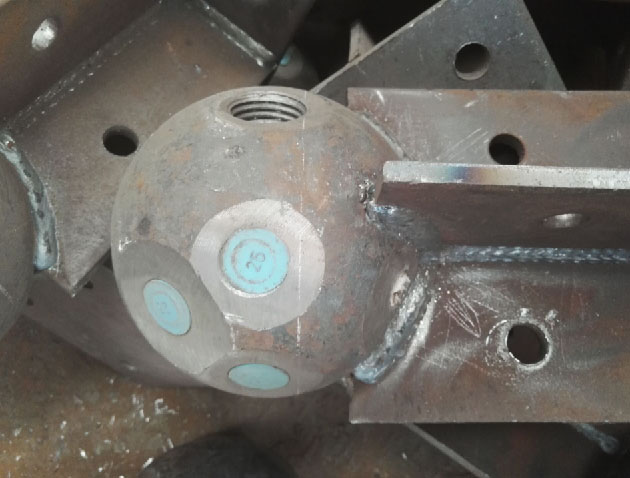 九龙坡螺栓球球塞，网架配件